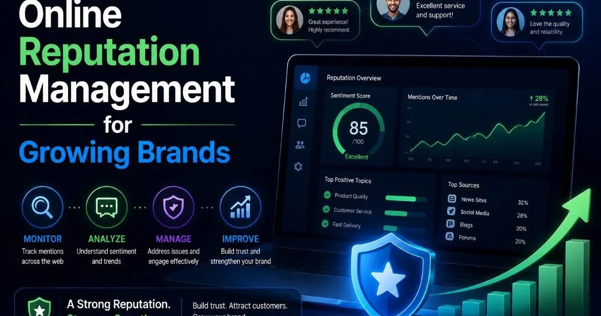 Online Reputation Management for Growing Brands