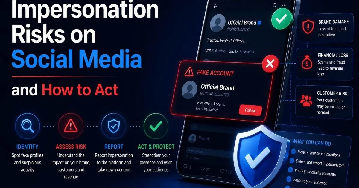 Impersonation Risks on Social Media and How to Act